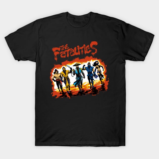 Mortal kombat fatality t shirt cheap